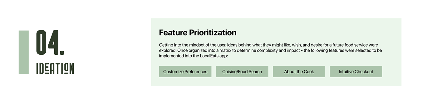 app application Case Study Food  local mobile Order prototype UI ux
