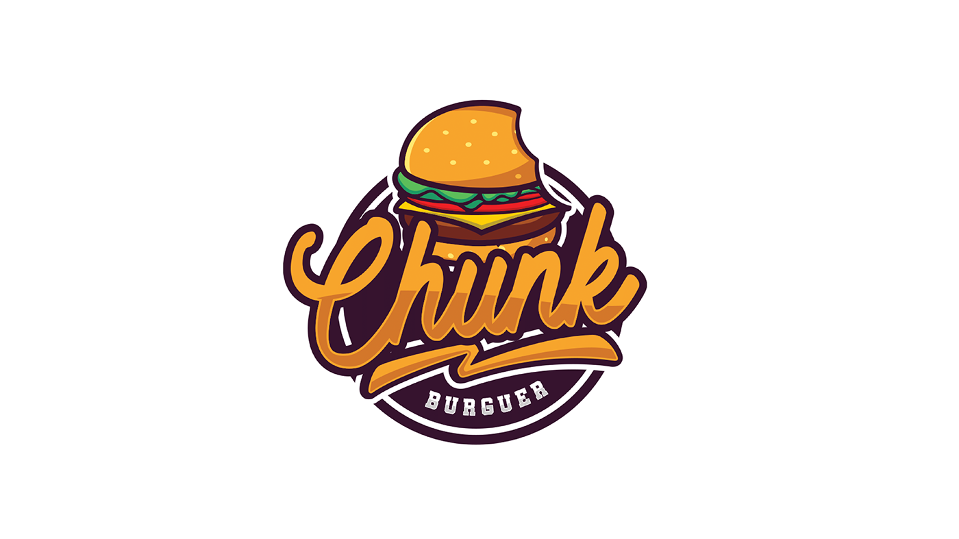 burguer design Food  logo Logo Design restaurant visual identity