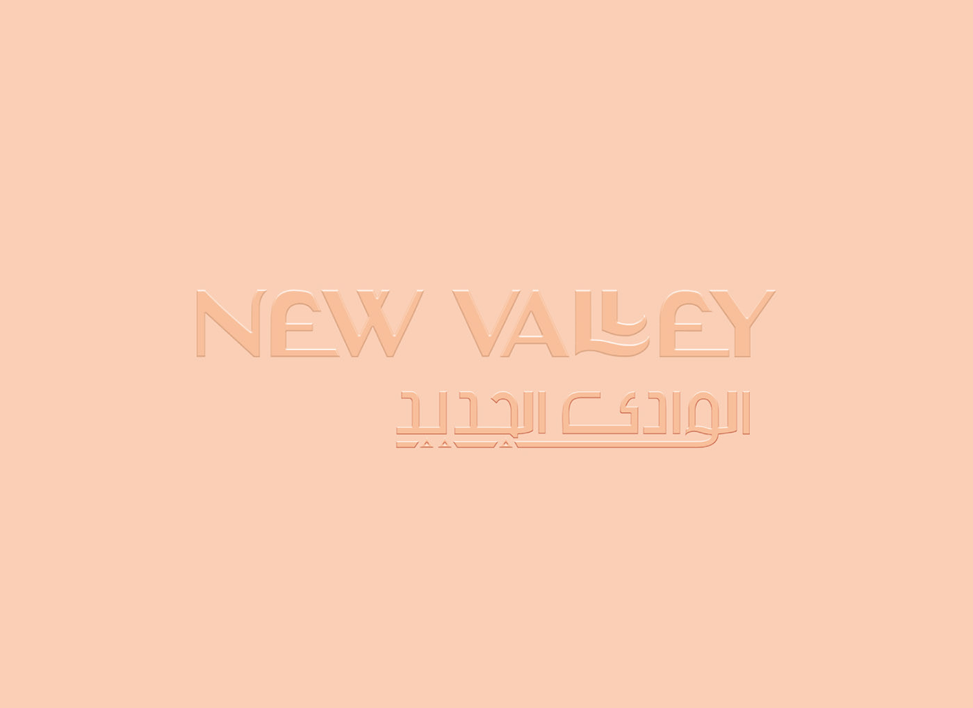 brand identity branding  city ILLUSTRATION  logo new valley poster tourism Travel egypt