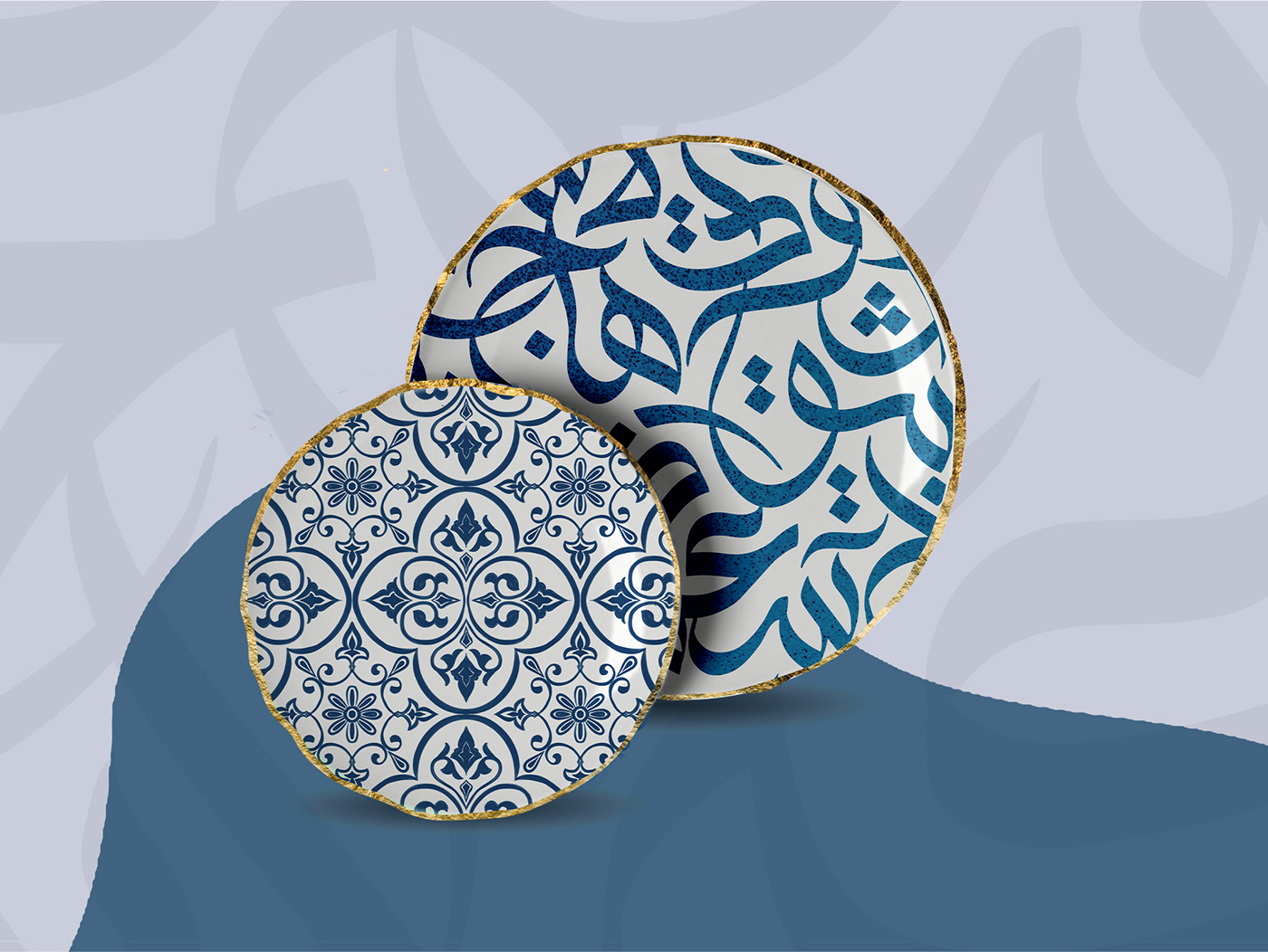 Arabic Calligraphy Tableware Collection 
visit: www.behance.net/jubayerdcd