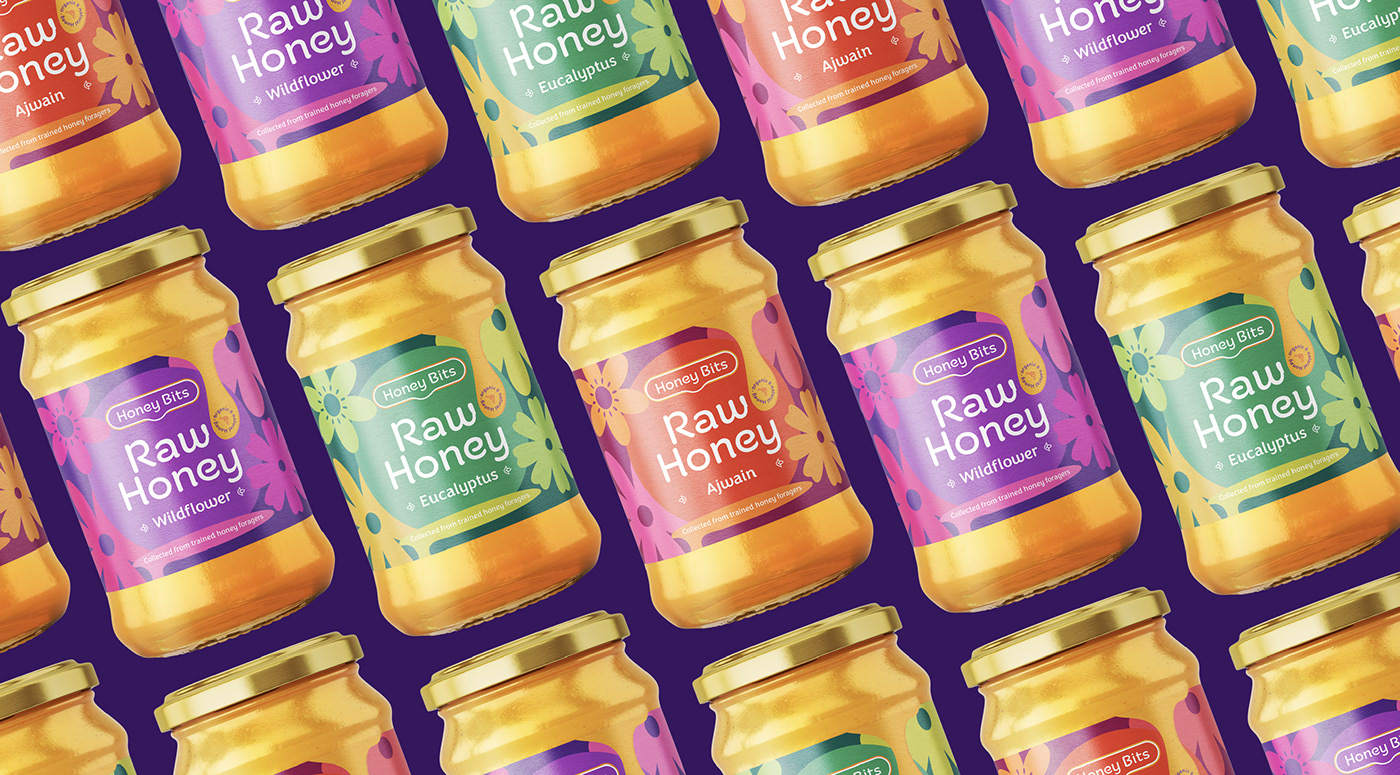 honey Packaging packaging design Identity Design Branding design brand identity package Food  natural organic