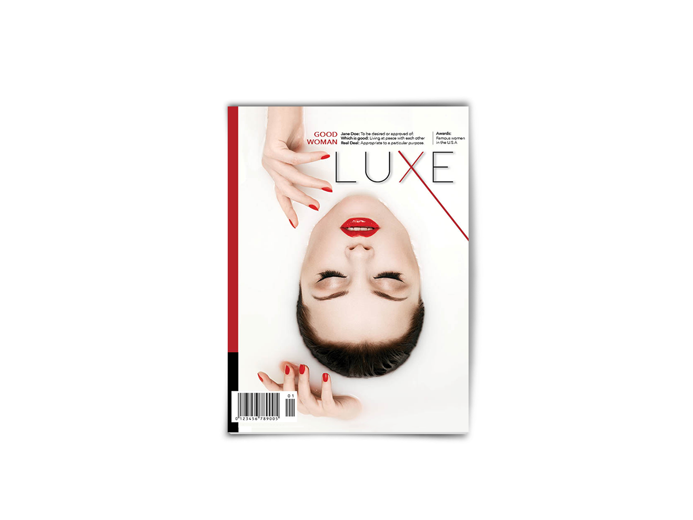 series graphic design  Layout magazine