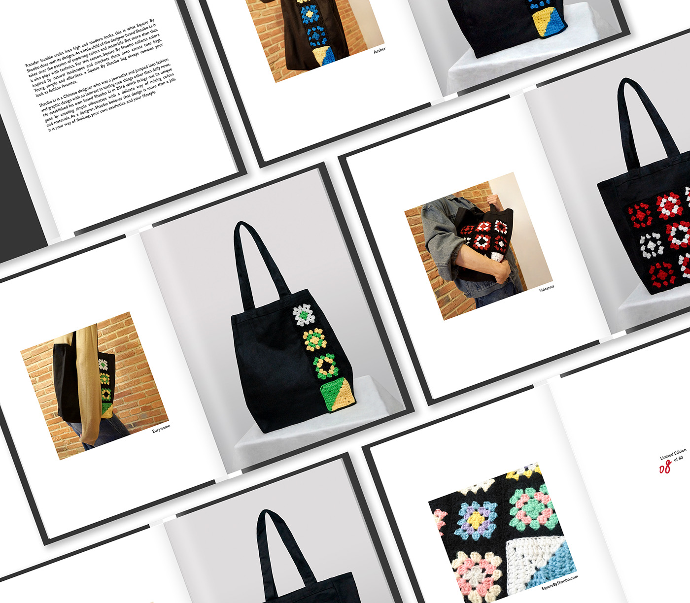 Fashion  fashion graphics bags graphic design  branding 