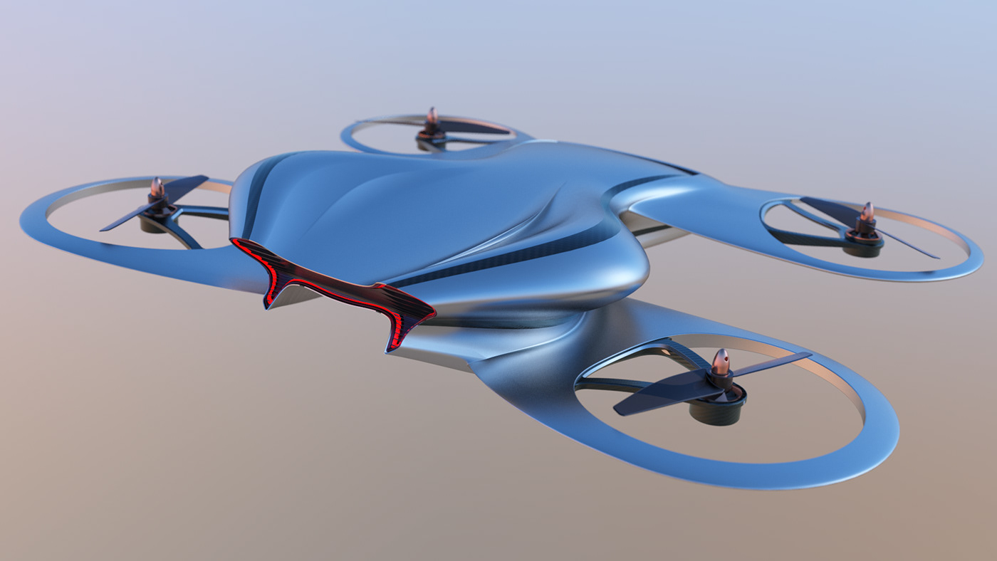 drone quadcopter product design productdesign automotive   vray Rhinoceros Rhino Illustrator photoshop