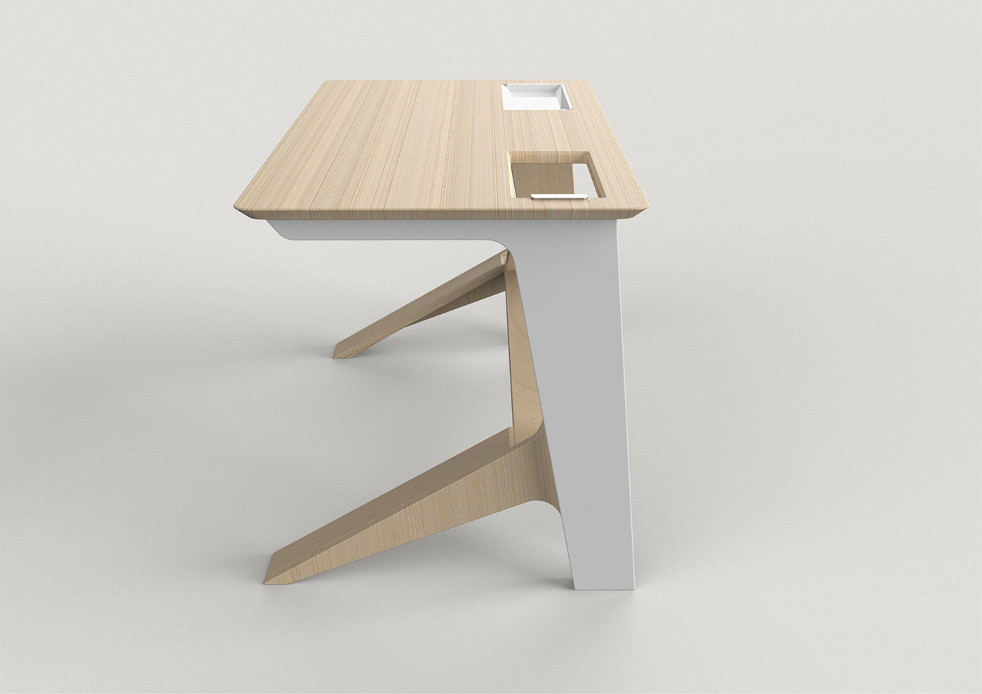 Cat desk furniture Pet industrial design  table cnc wood product design  giddy