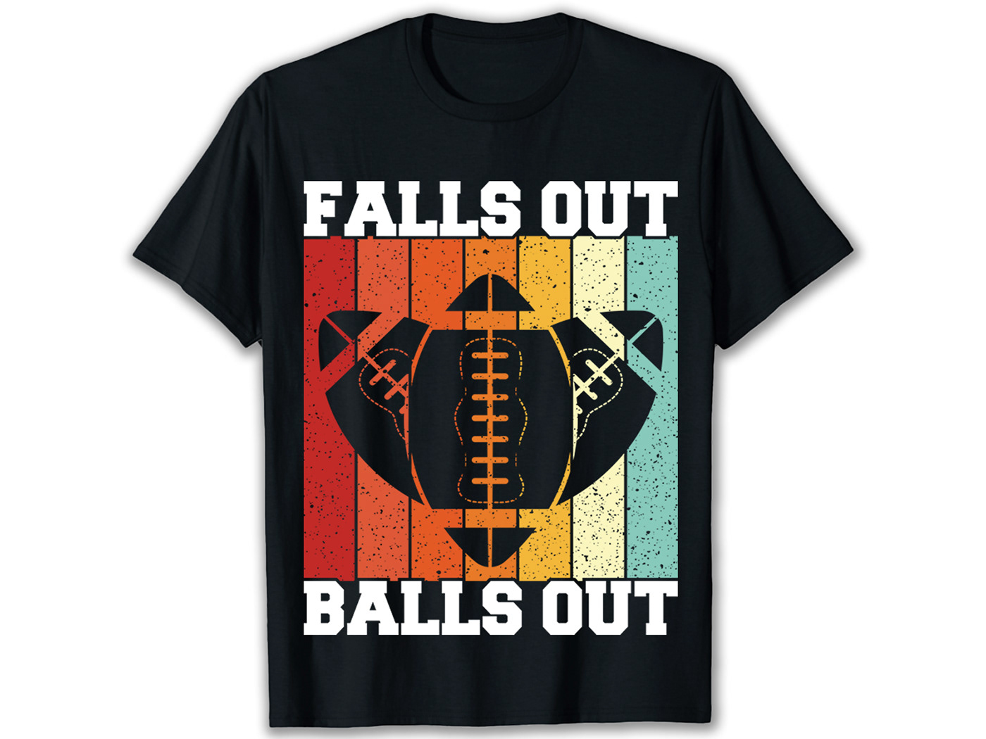 American Football T-shirt Design 