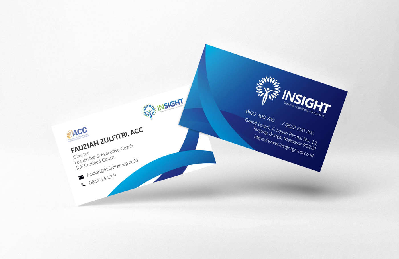 business card coaching Corporate Identity Flyer Design id card shirt design trainer