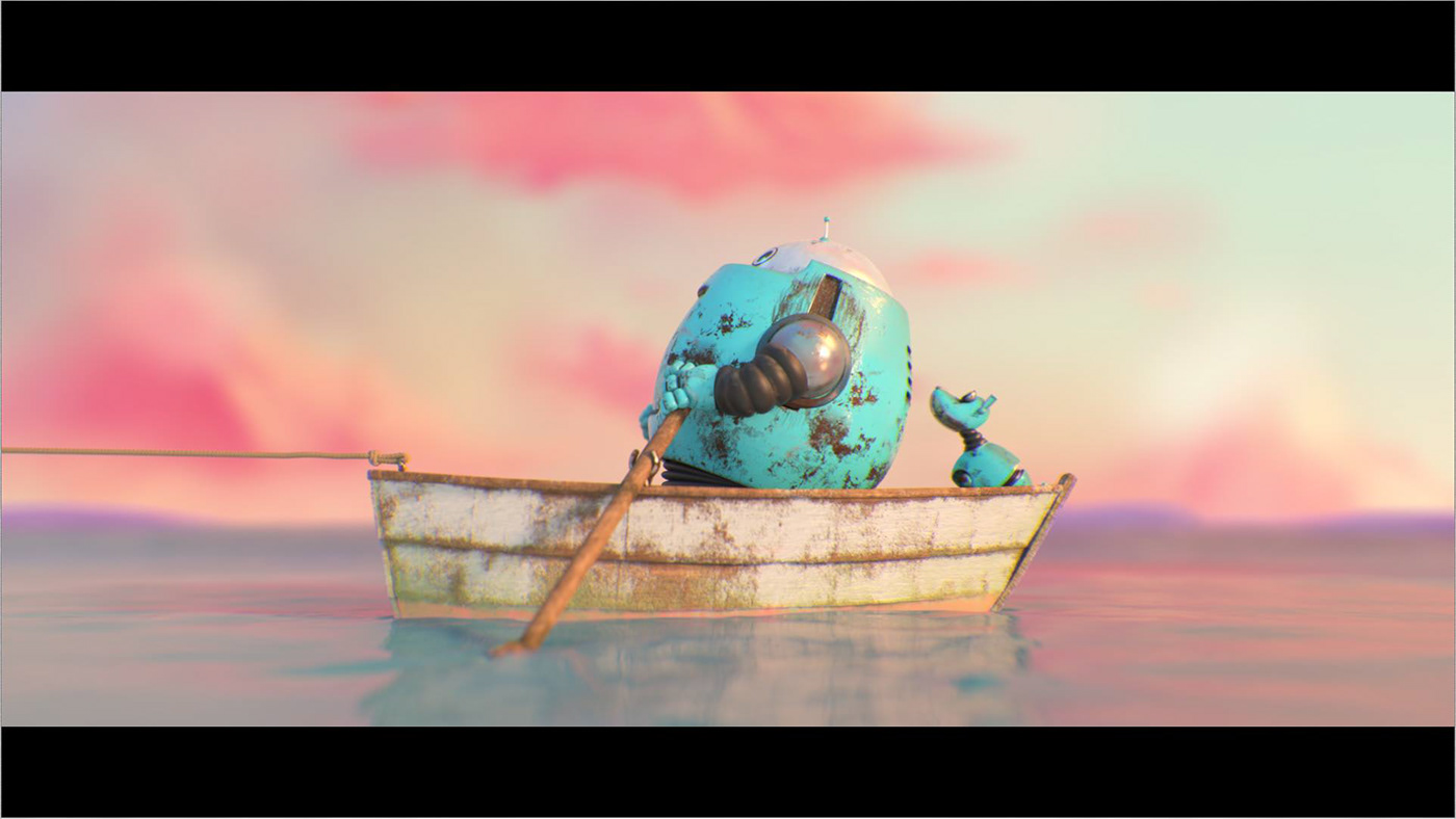 robot Whale dog shortfilm animation  characters 3dmodelling   CGI