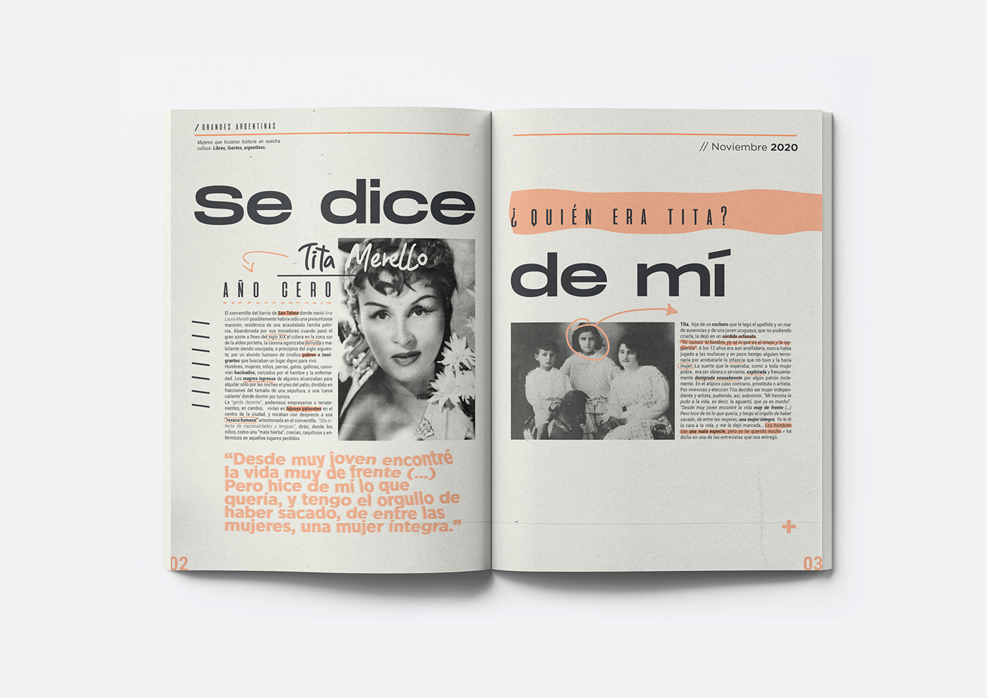 centro cultural cine Diseño editorial diseño gráfico editorial experimental magazine revista Revista no convencional tita merello