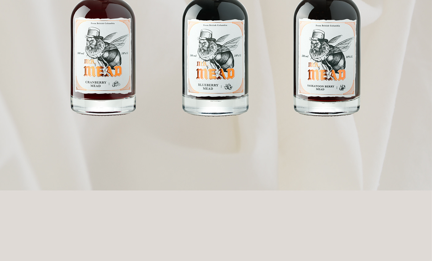 alcohol bottle branding  Classic Ecommerce honey ILLUSTRATION  Packaging uiux wine