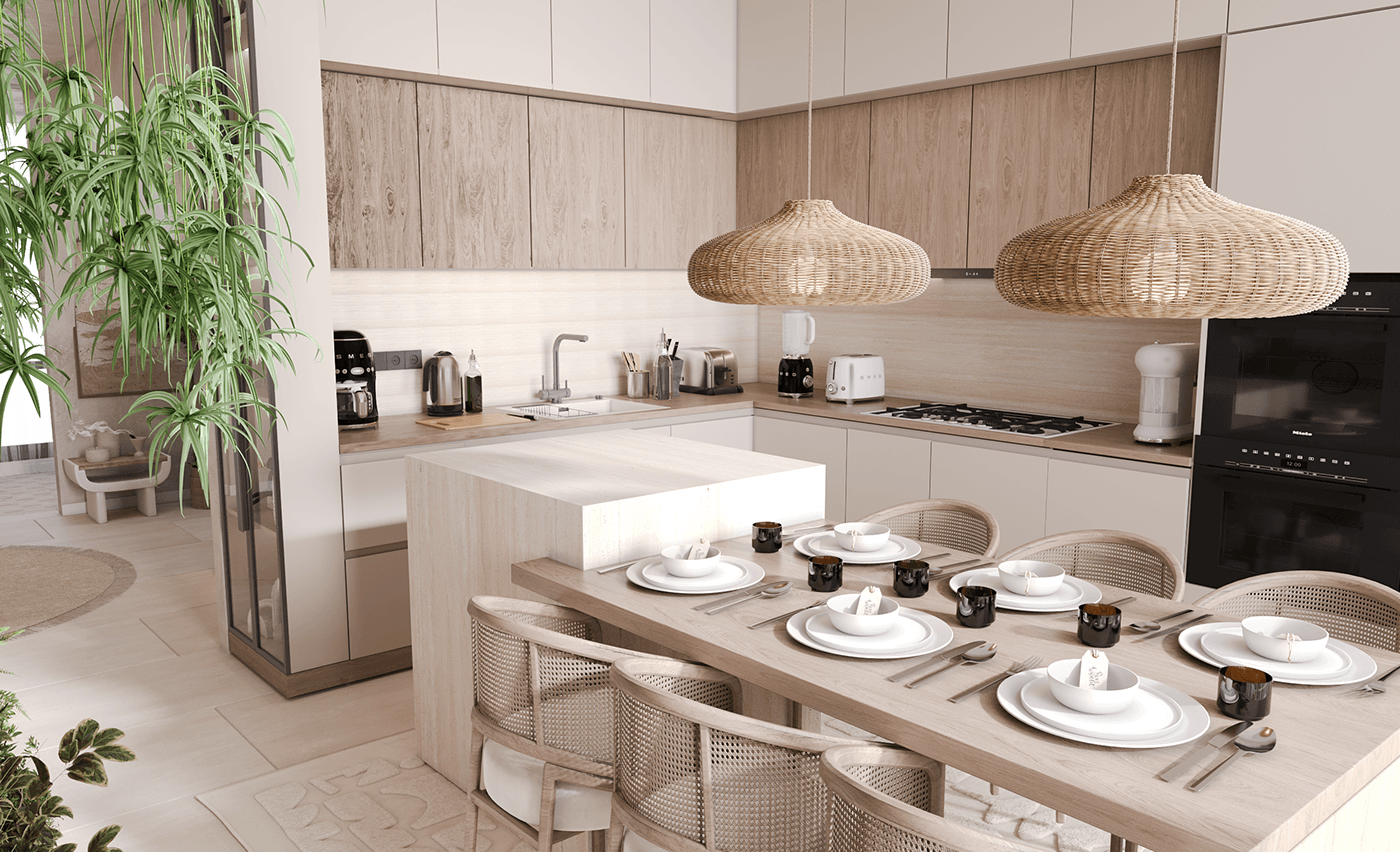 kitchendesign kitchens modern interior design  Render corona 3ds max design Interior Architect ISLANDKITCHEN