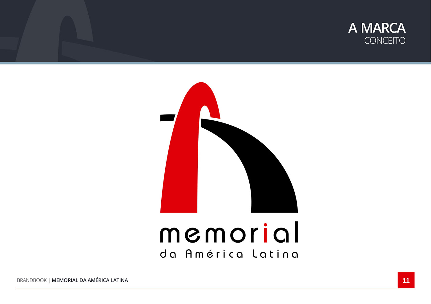 design grafico brandbook Memorial logo manual