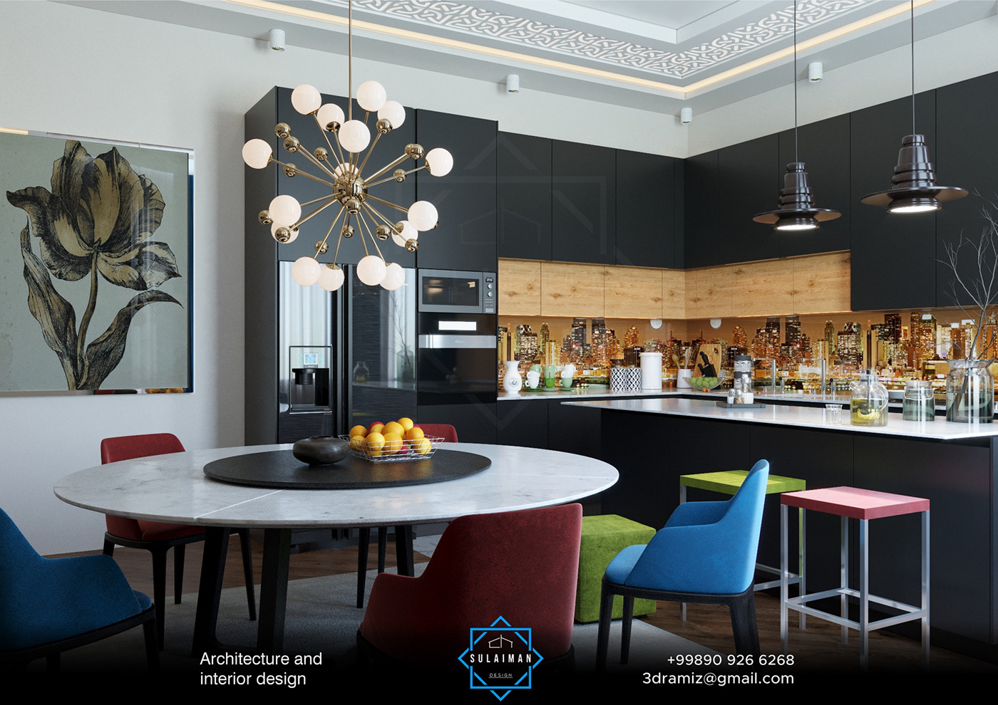 3dmax design Interior interior design  Render visual identity visualization