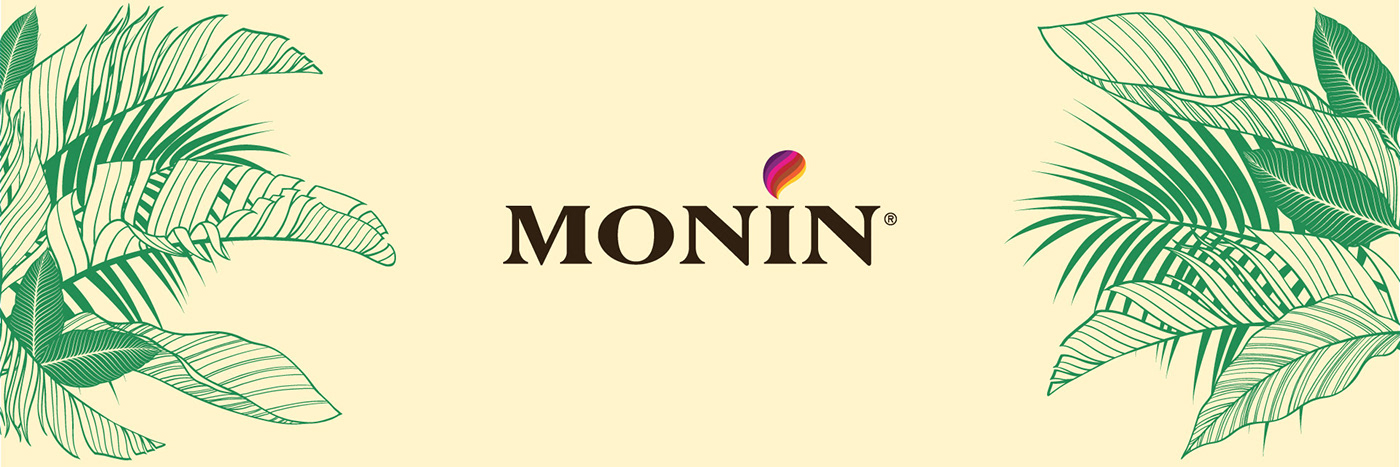 monin visual identity ILLUSTRATION  Mockup design Graphic Designer brand identity visual varejo publicidade