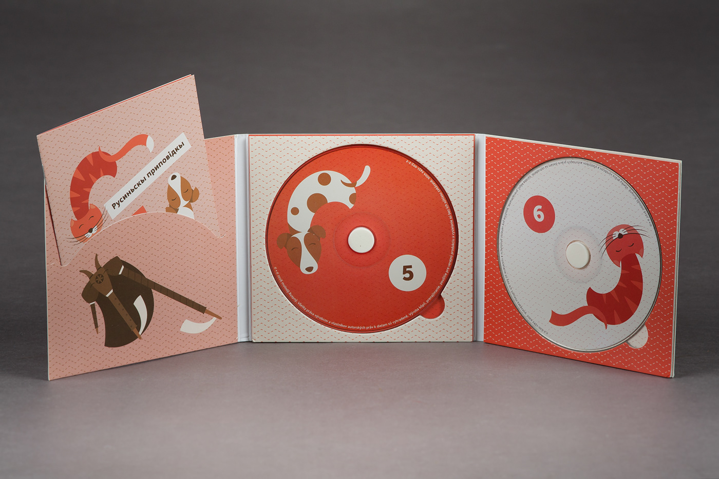ILLUSTRATION  rusyn TALES cd cover design CD Sleeve