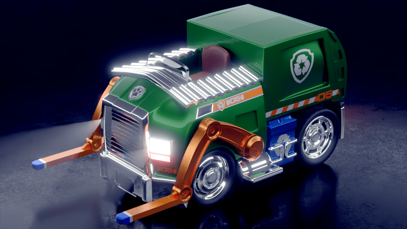 3D automotive   car Render Truck Vehicle