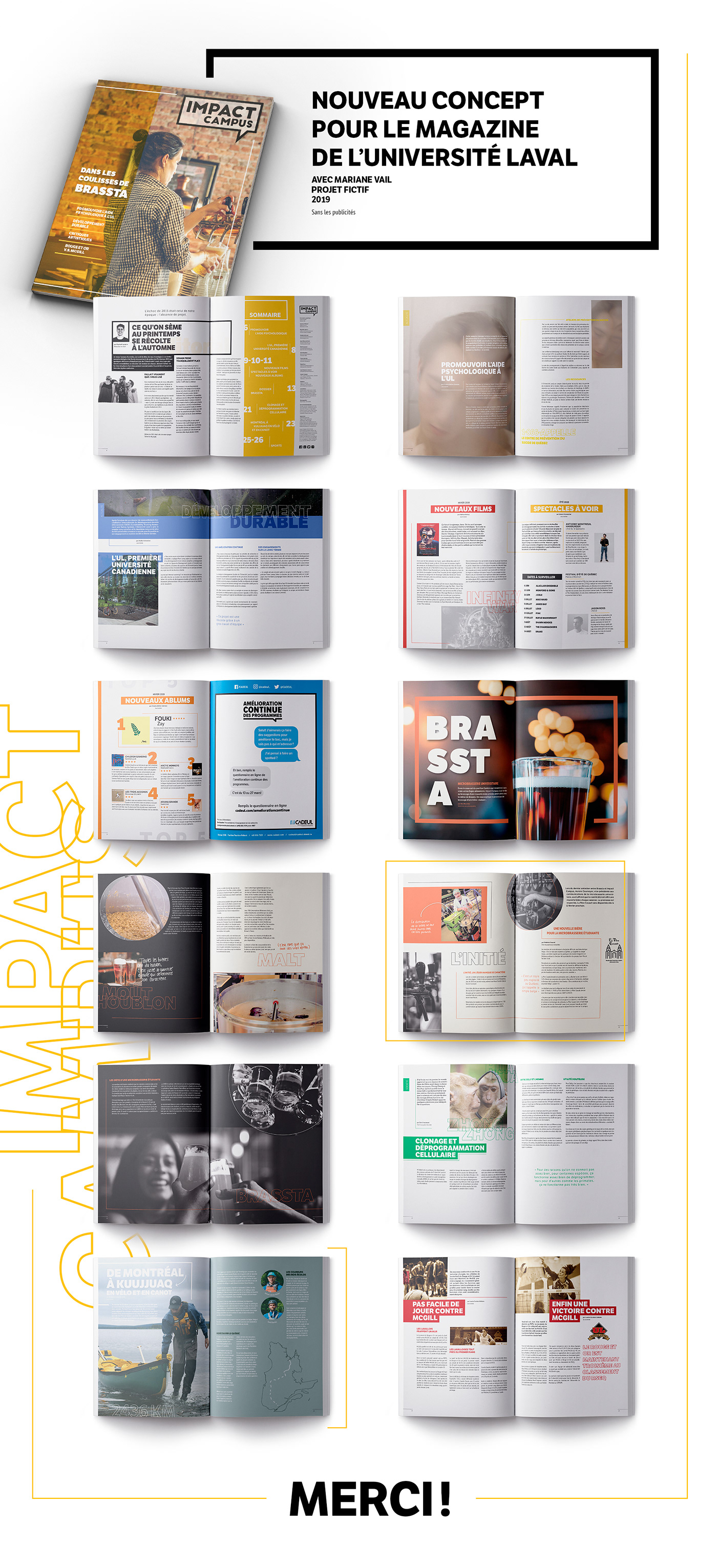 InDesign edition magazine Design Graphic graphisme typography  