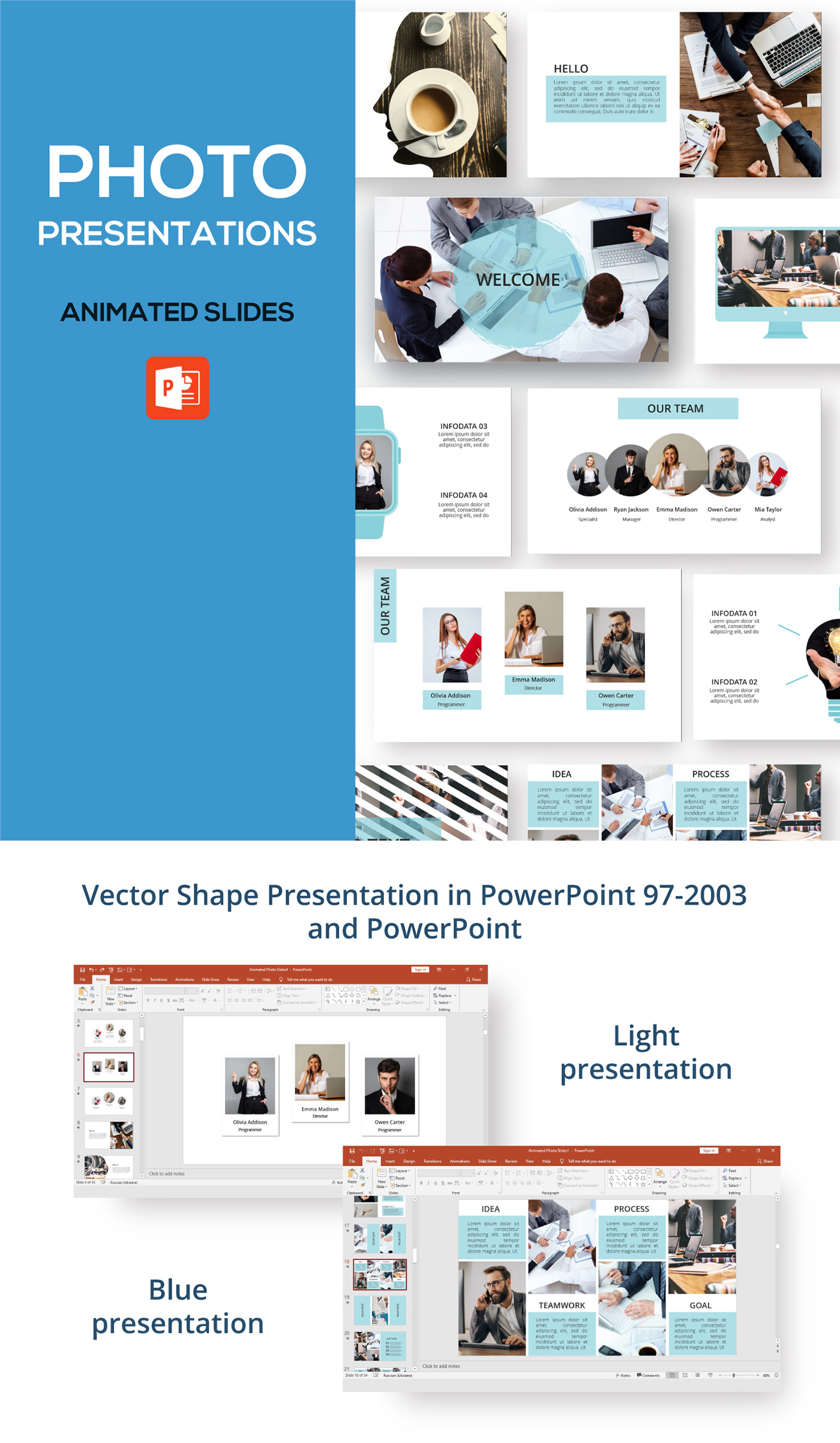 business finance option part PPT presentation process step strategy template