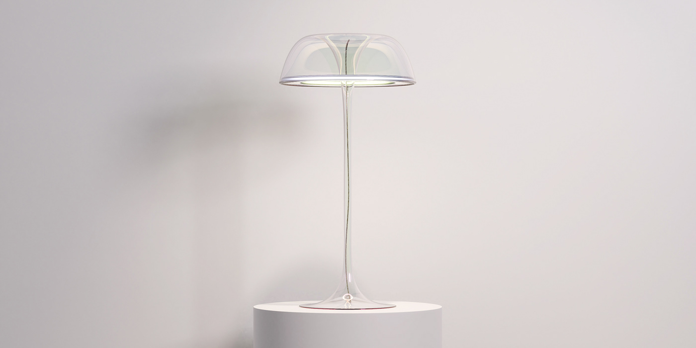 light Lamp product lighting modern minimal keyshot product visualization Product Rendering Scifi