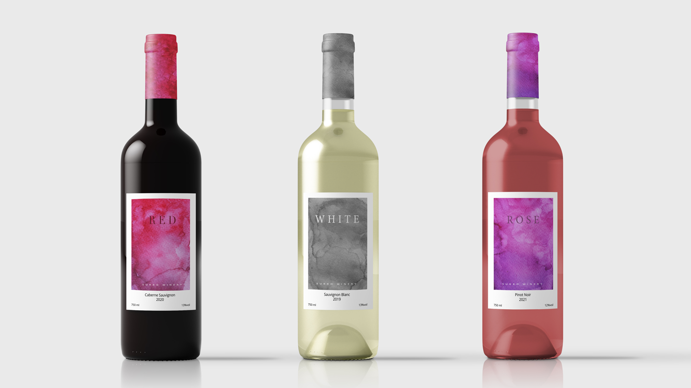 drink brand identity Graphic Designer wine label winery Wine Bottle wine bottle design Packaging visual identity