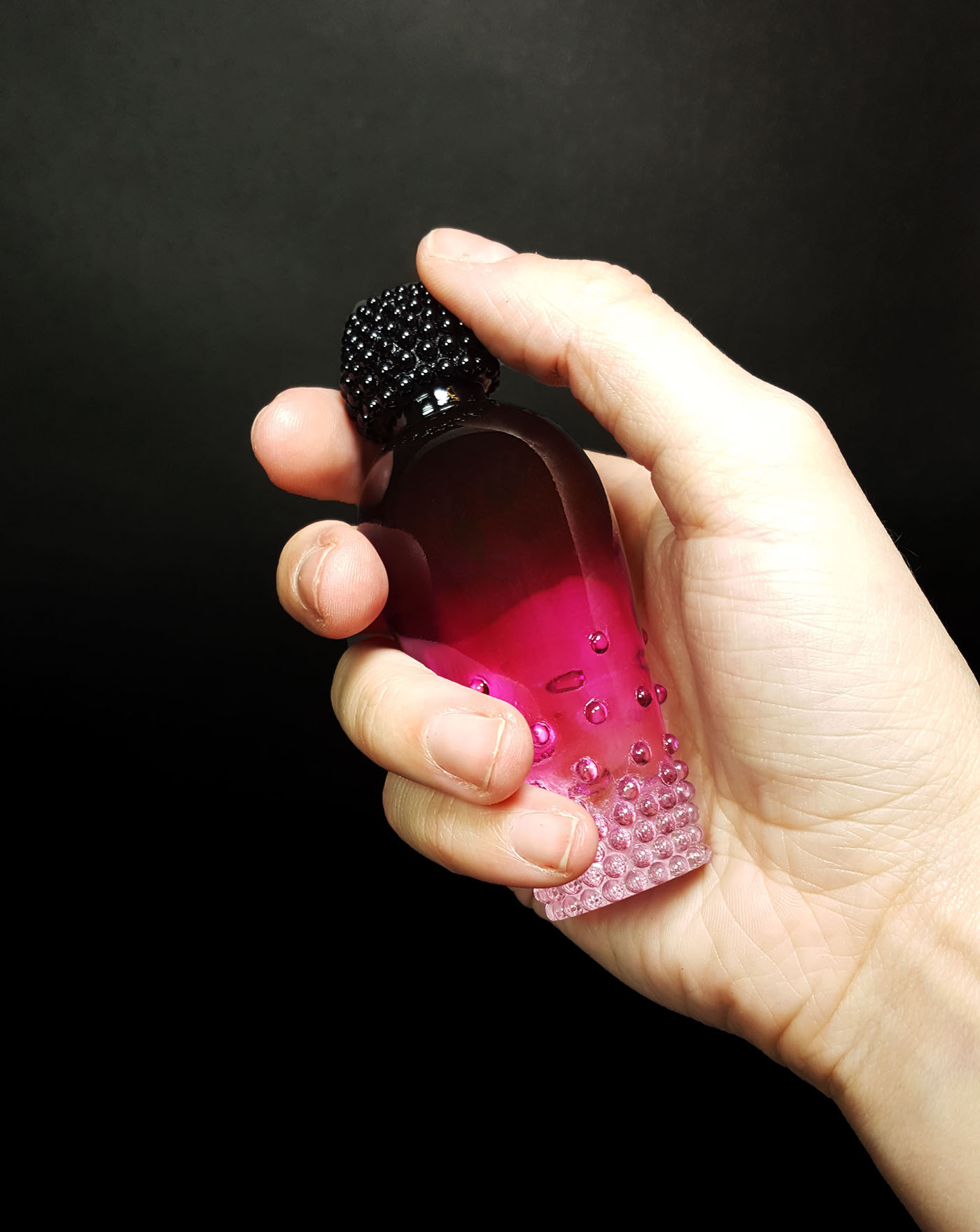 perfume Fragrance bottle glass blackberry sweet Fruit Moody shadow demure