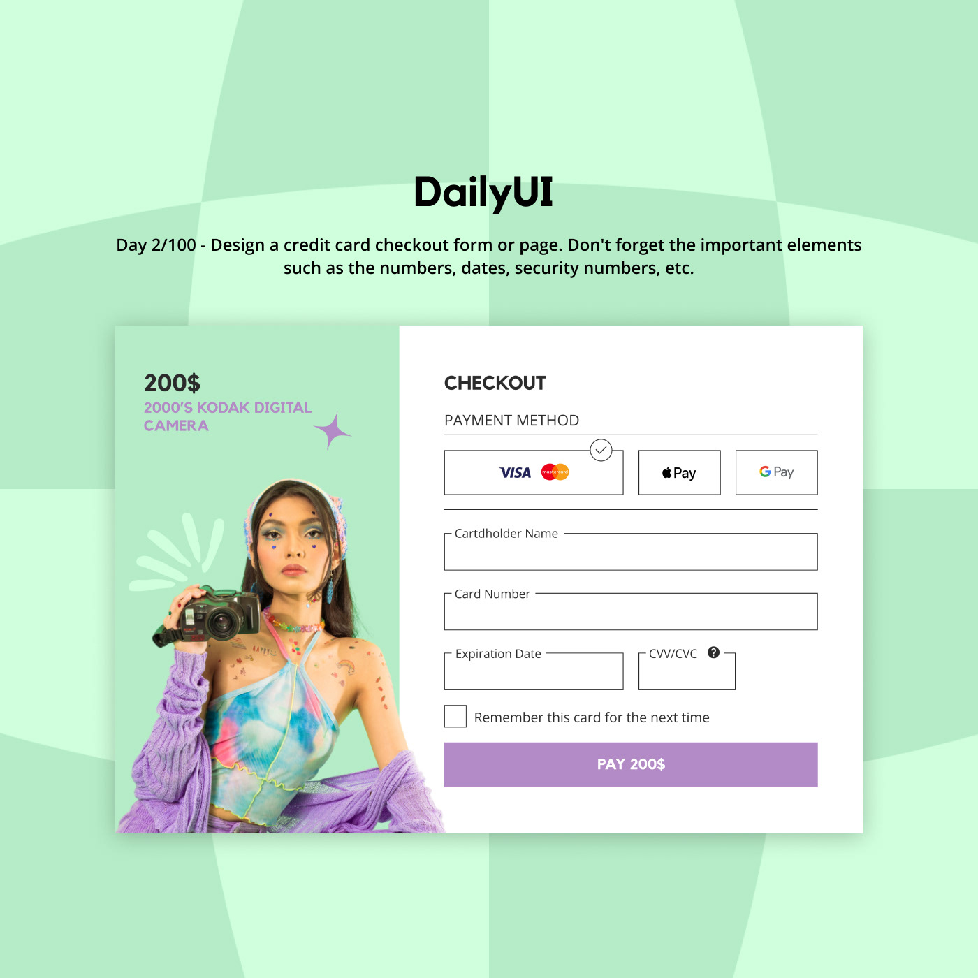 Web Design  Web ui design Figma design DailyUI daily ui challenge