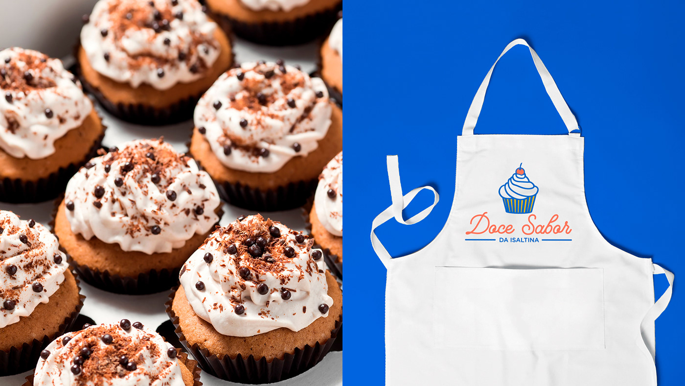 bakery bakery logo Brand Design brand identity branding  cupcake food branding food identity Logo Design visual identity