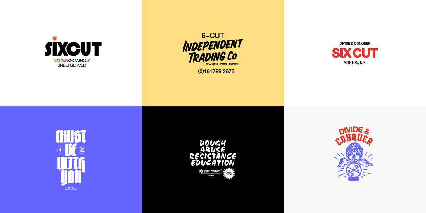 brand design graphicdesign identity manchester Pizza print sourdough typography  