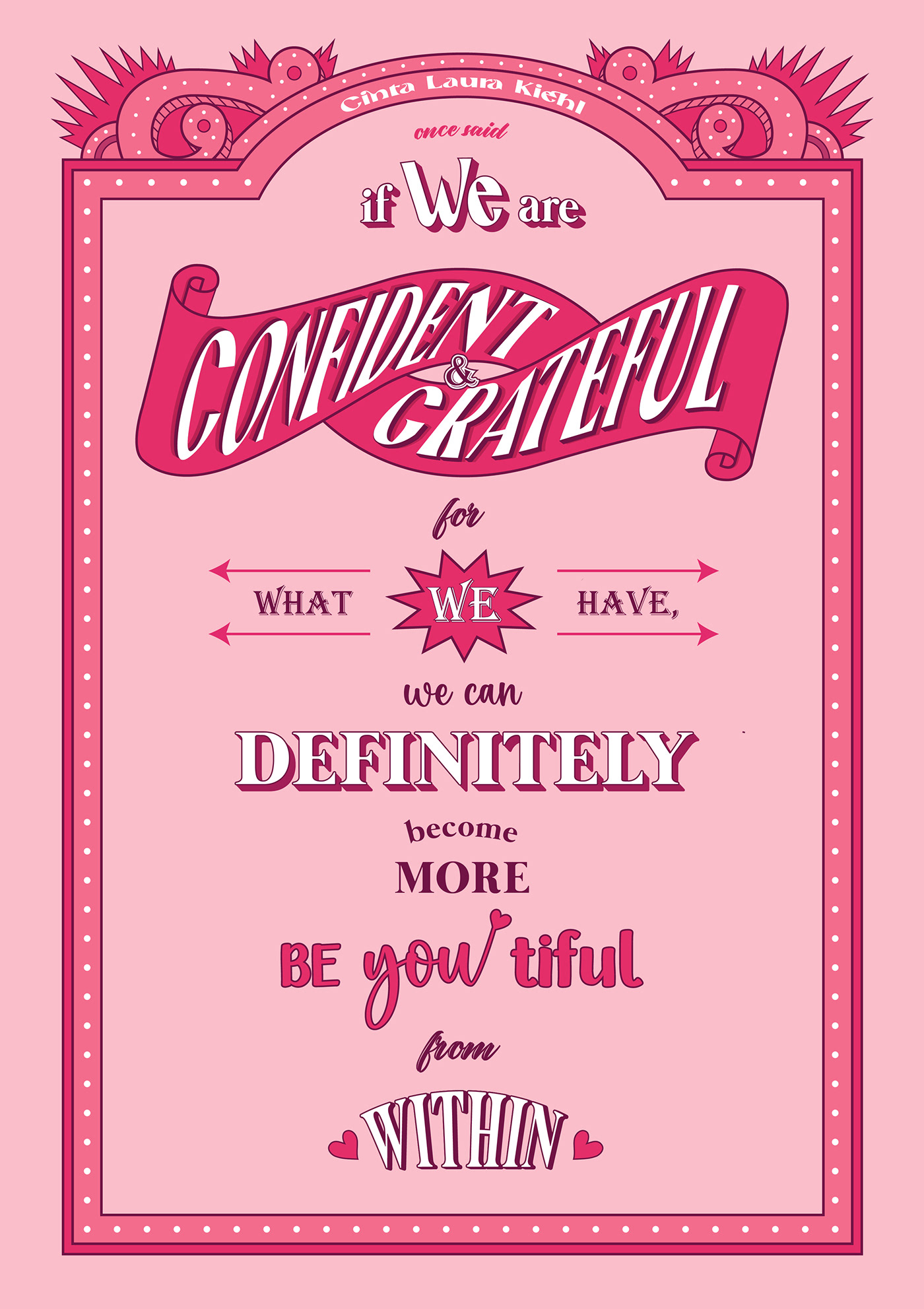 typography   Poster Design posters Quotes inspiration type motivation lettering vector Graphic Designer