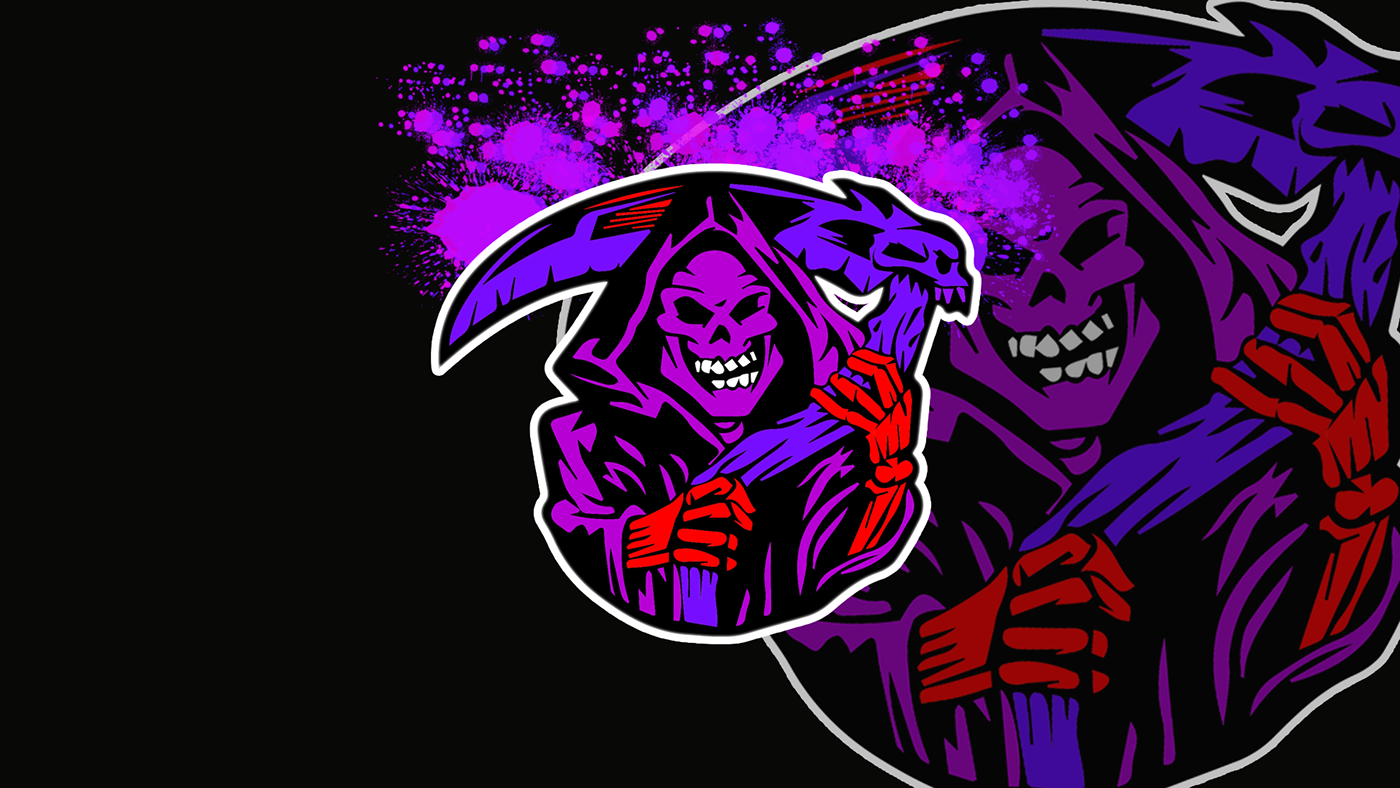 Reaper Mascot Logo For Your Brand