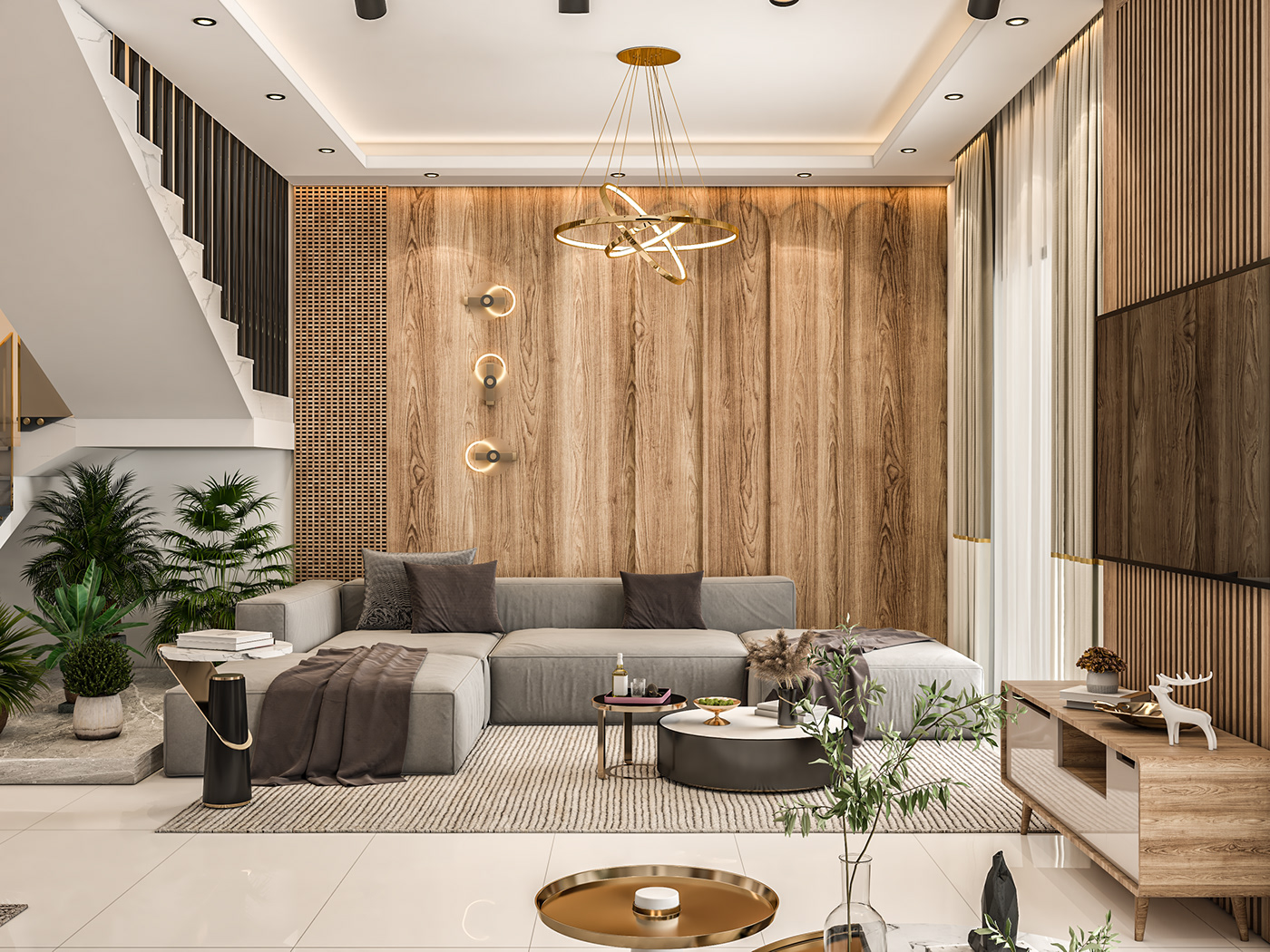design interior design  architecture Render visualization 3ds max modern 3D vray