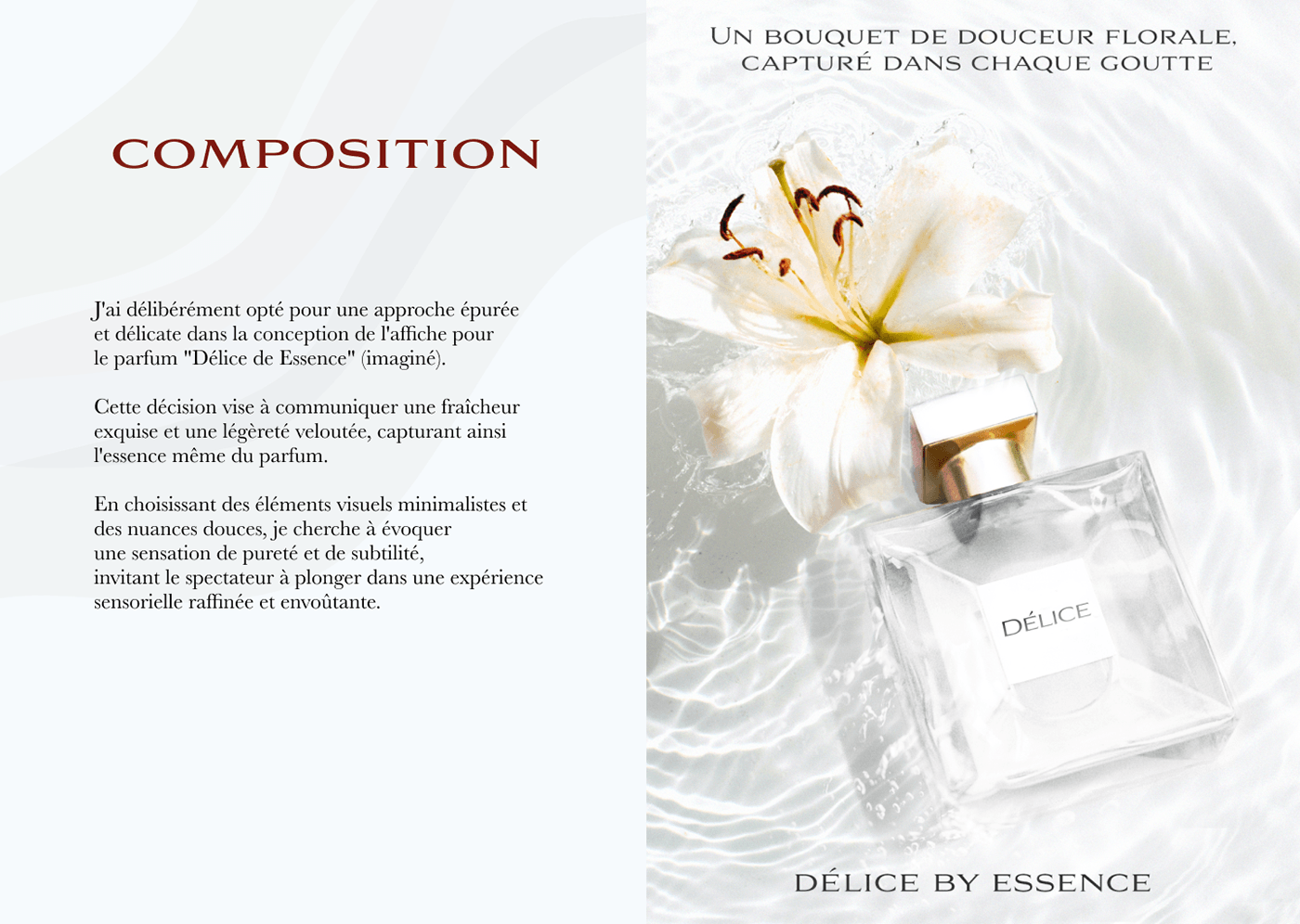 branding  brand identity luxe parfum design Fragrance Advertising  affiche print