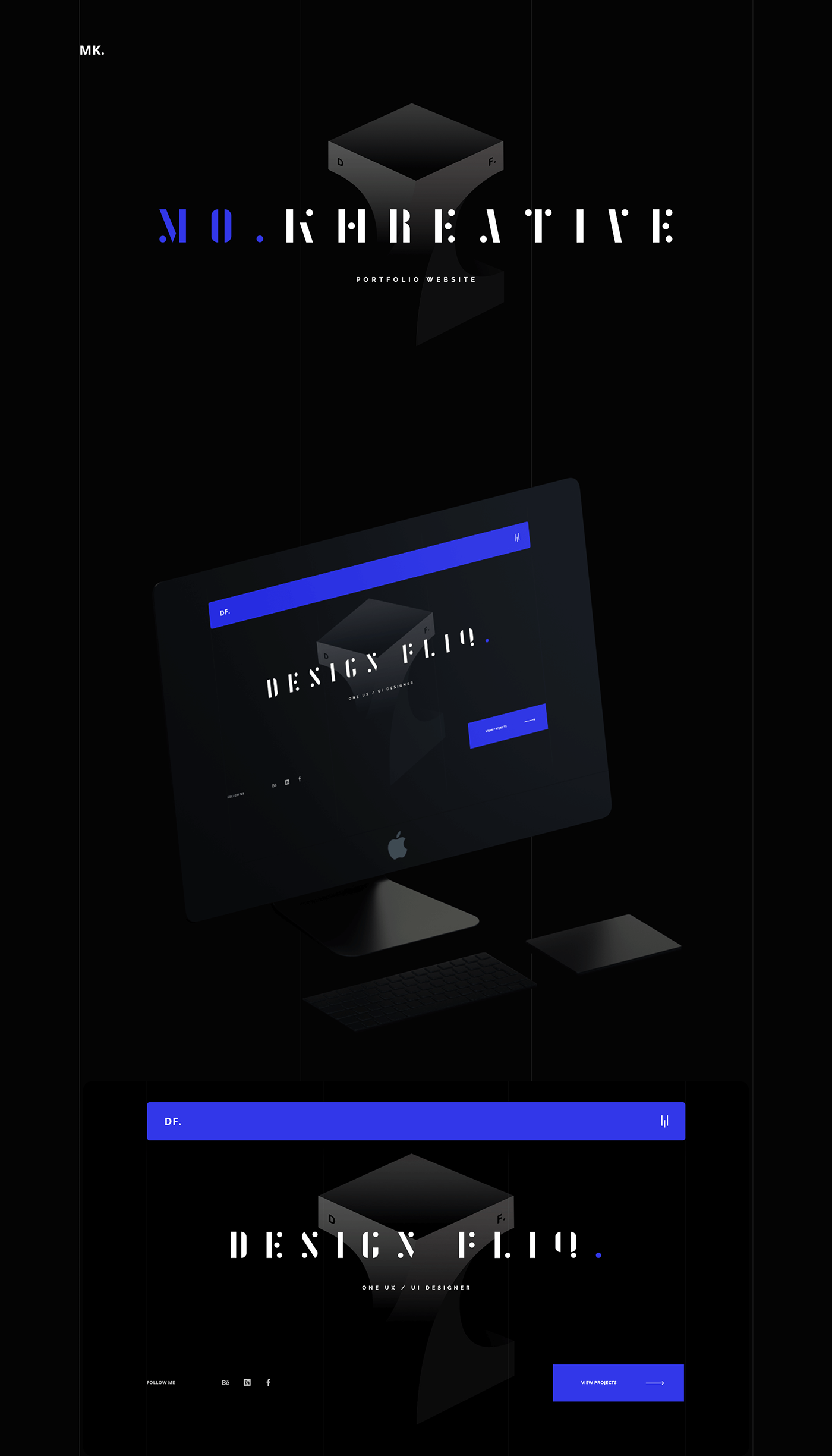 Website Webdesign Interface ux user experience branding  UI/UX Design blue black black and blue