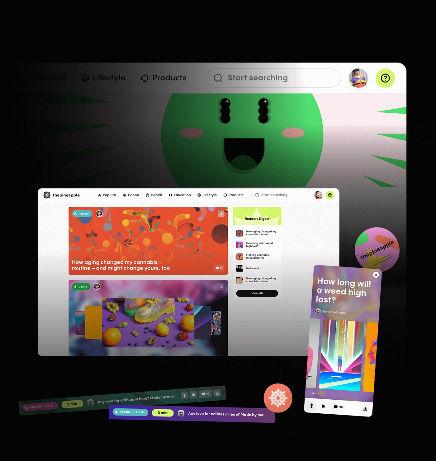 animation  branding  identity Like media post share social UI ux