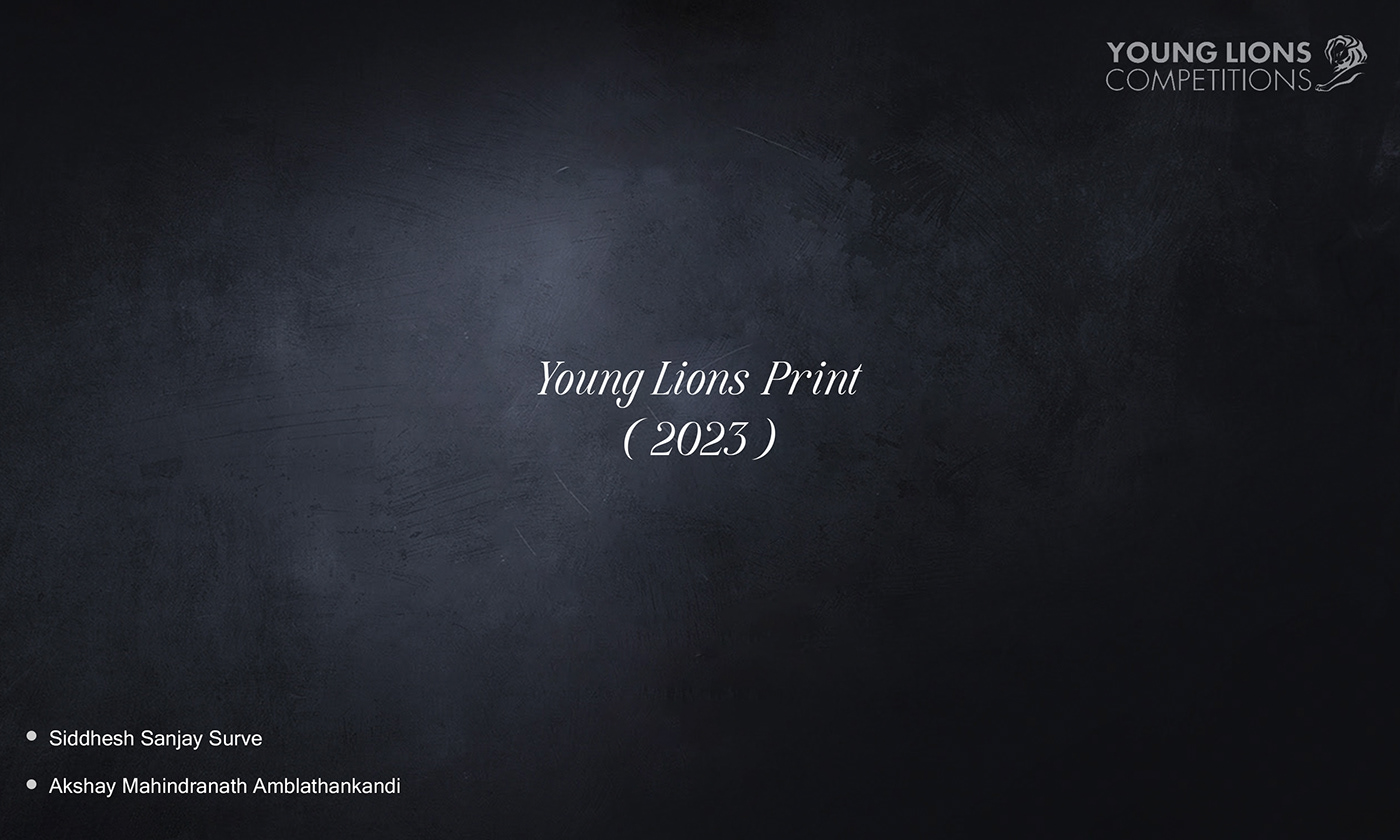 Young lions Cannes print