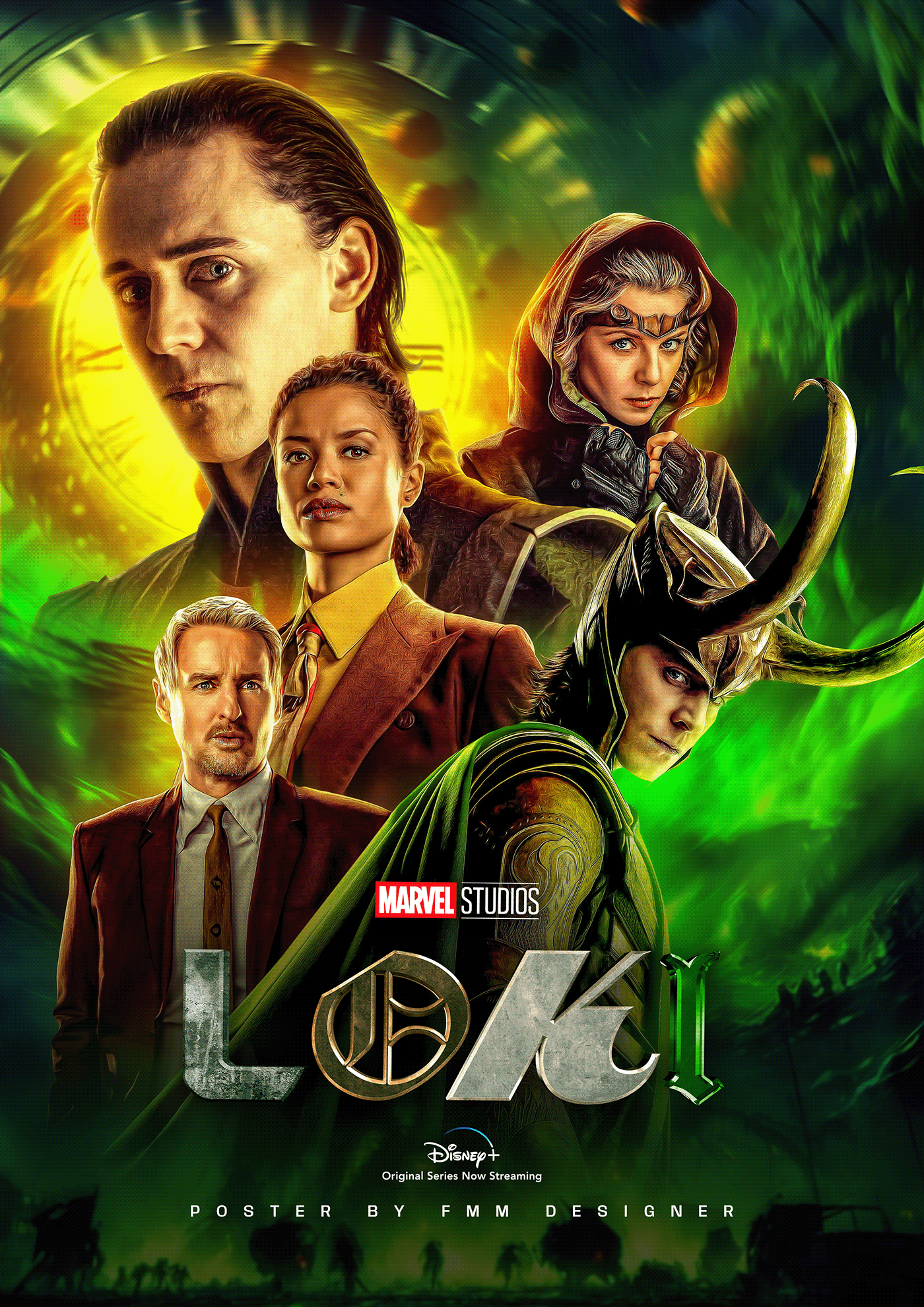 Loki marvel fanart Digital Art  artwork concept art loki series