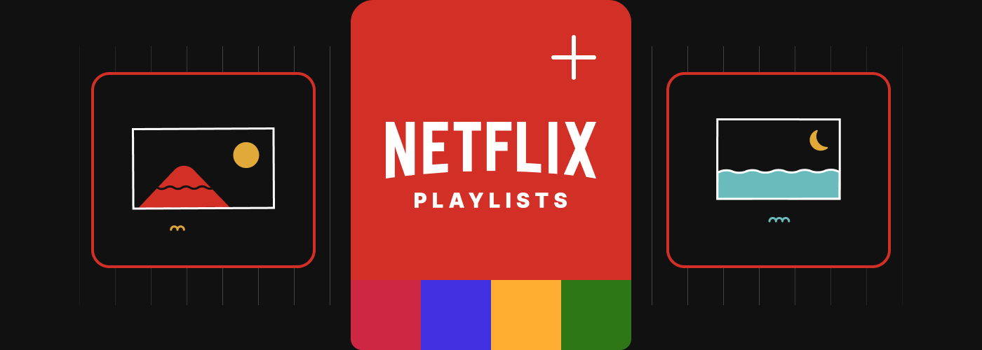 conceptapp darkui mobileapp movieapp Netflix playlist UI ux