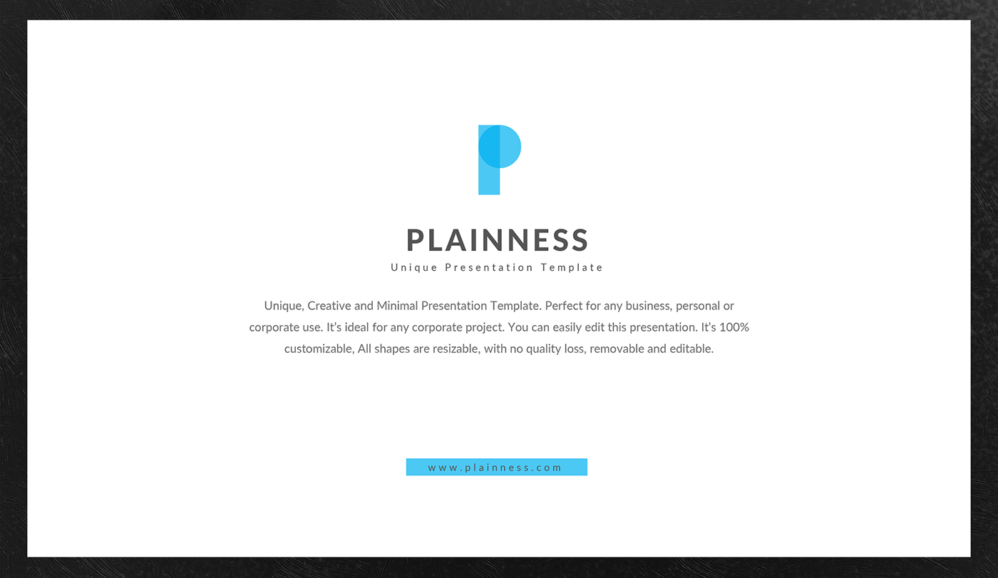 Plainness minimal perfect Powerpoint Free Template free keynote trend TREND DESIGN free free download
