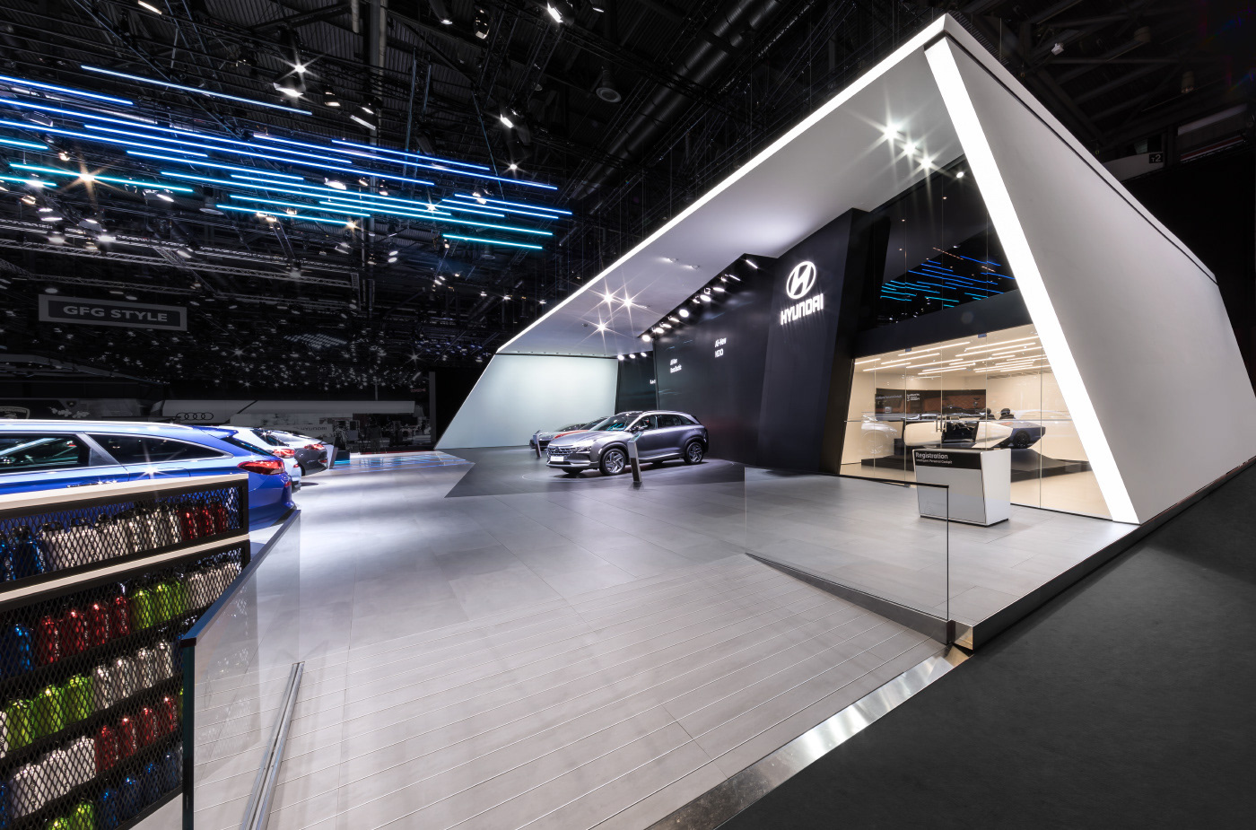 booth Geneva Gims  gims 2018 Hyundai Stand messestand Motor show