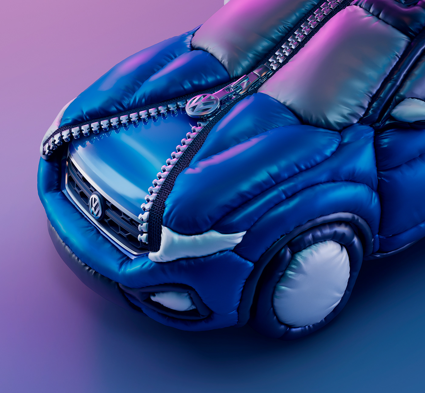 Vehicle car automotive   CGI volkswagen Advertising 