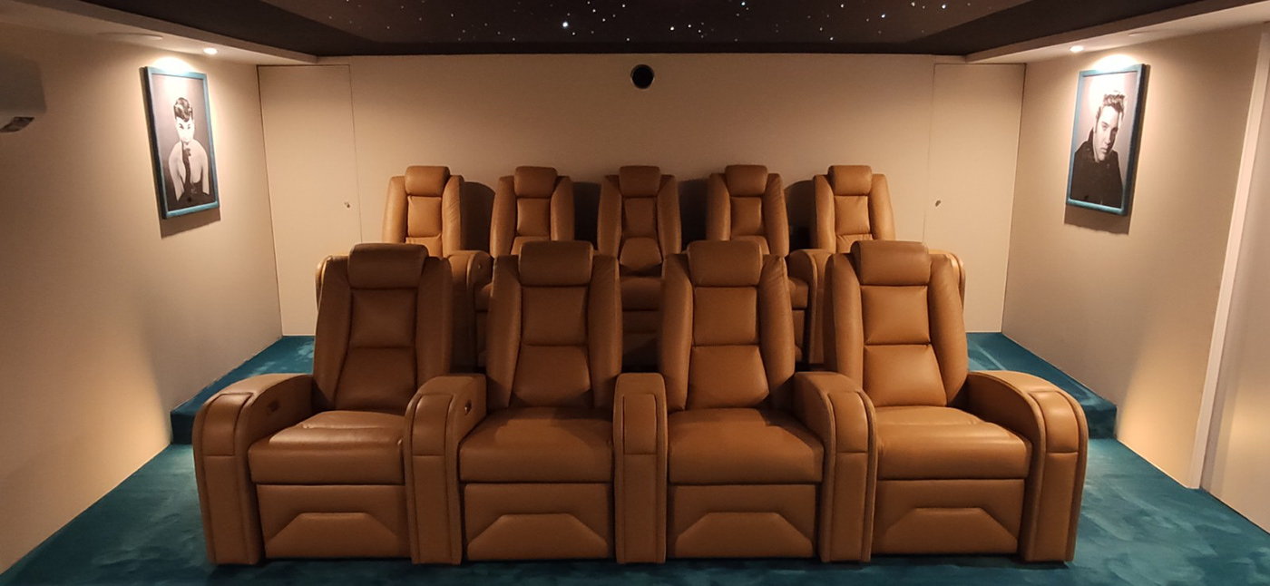 acoustic Cinema Dolby Atmos dts ex laser 4k movie chairs Star Ceiling thx