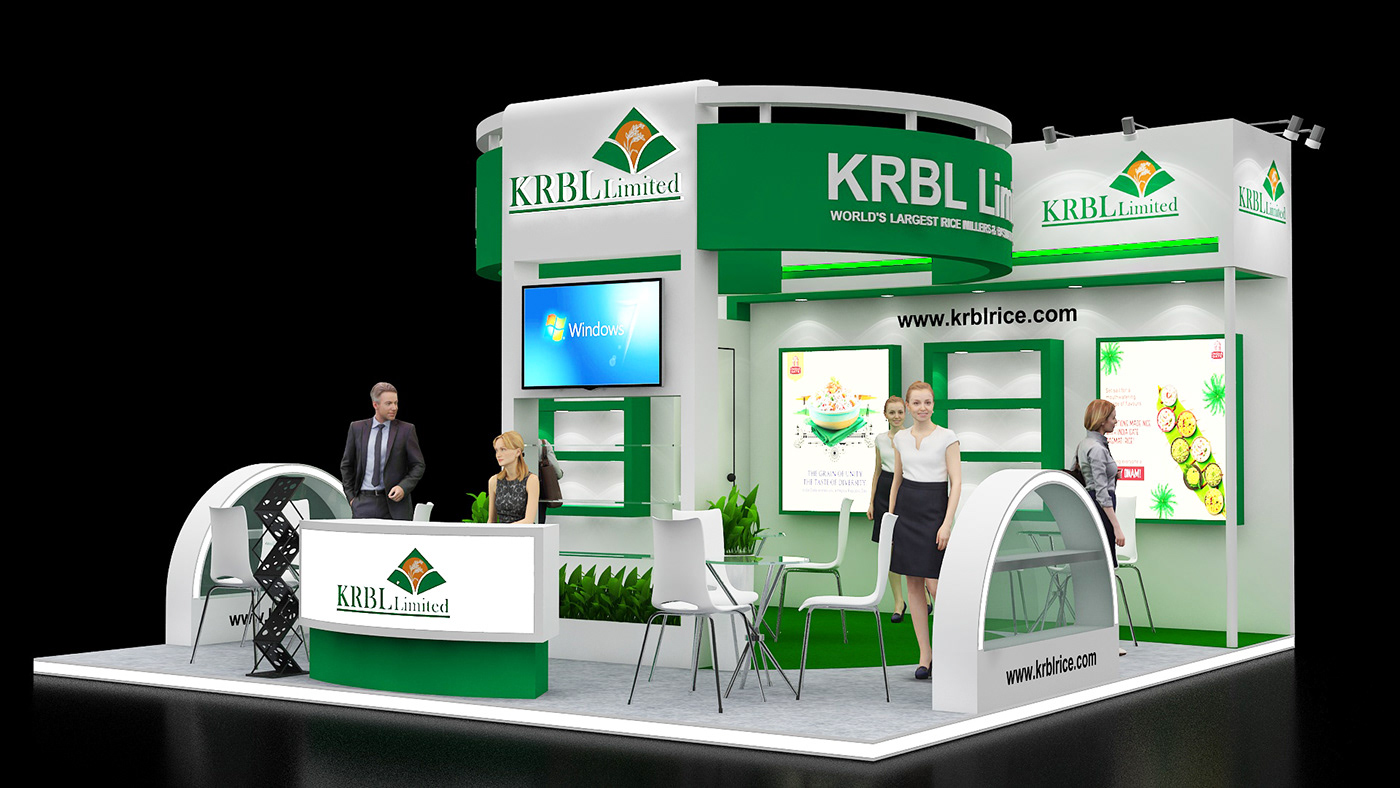 Ehibition Event stall Exhibition Design  2 side design 3 side open stall 3 side open stand