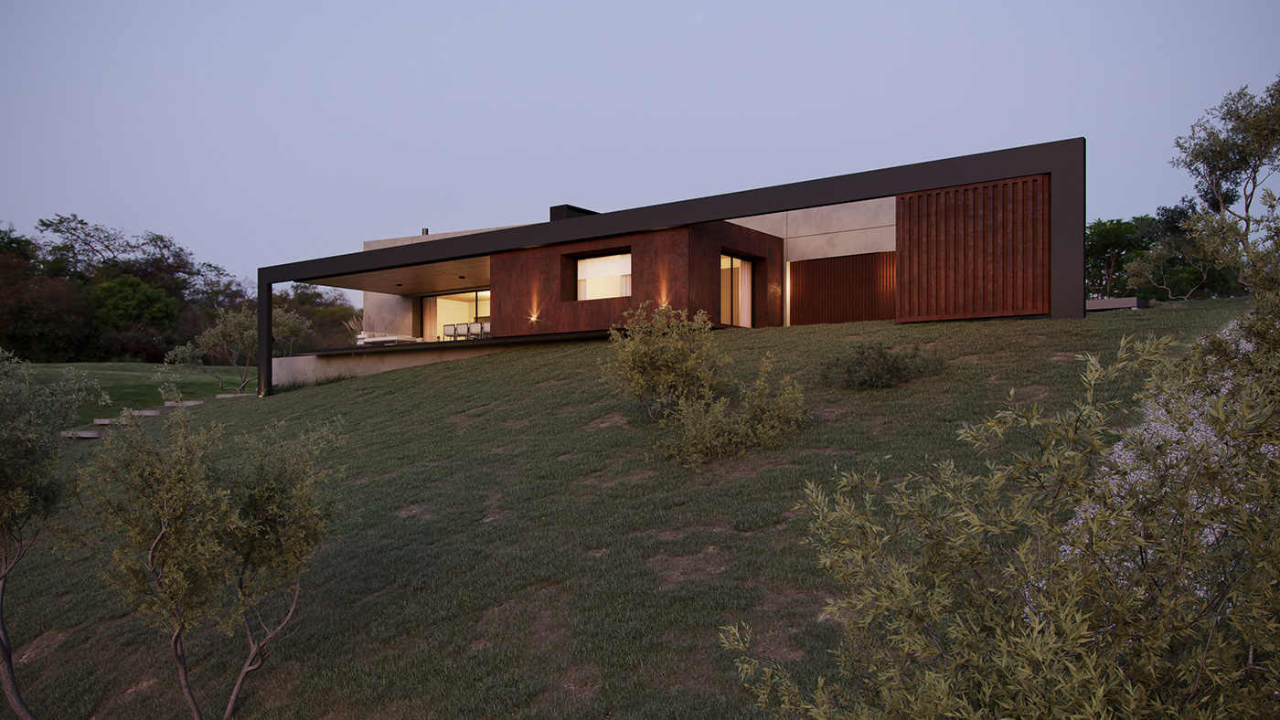architecture archviz arquitectura cordoba argentina corona render  house rendering visualization