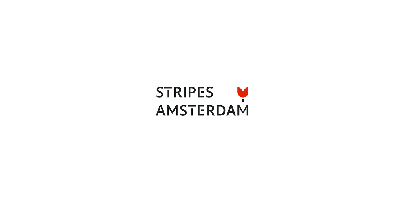 amsterdam tylip lettering red clothes e-commerce stripes store Fashion 