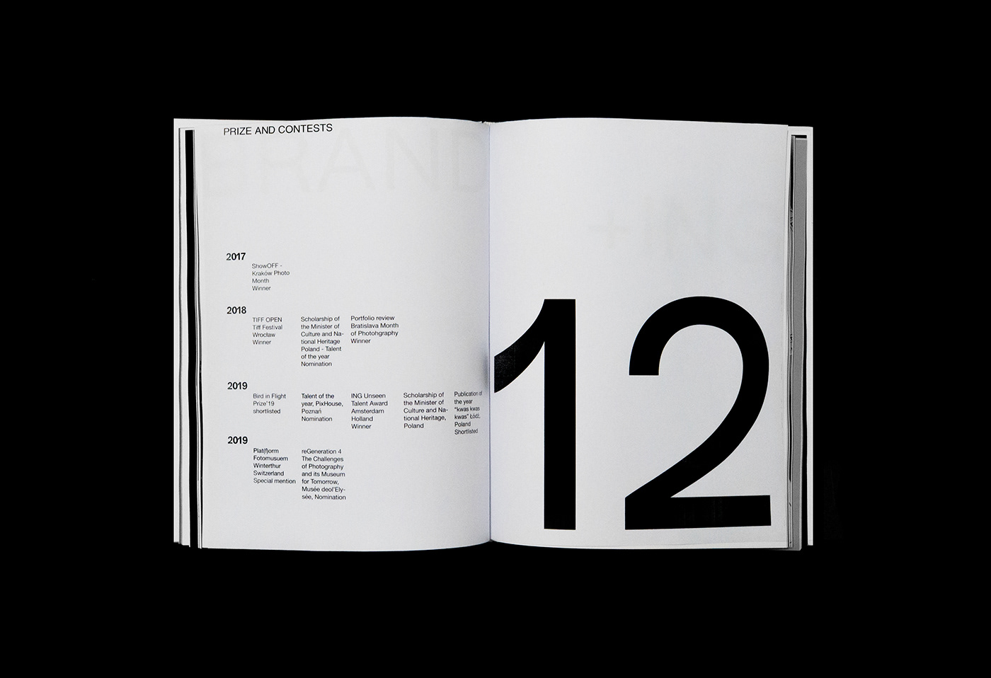 book editorial magazine minimal swiss typography   Zine 