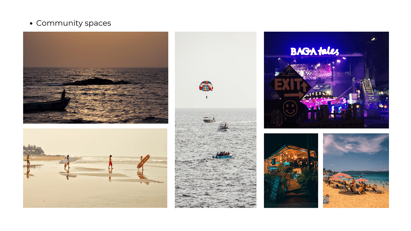 text Socialmedia Photography  research project Goa trend design