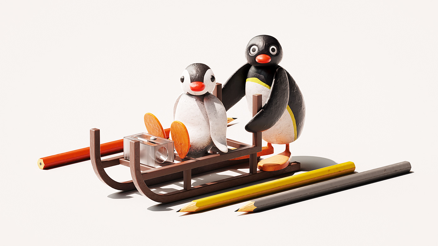 cinema4d c4d 3D animation  artwork cute Character design  characters Render toy