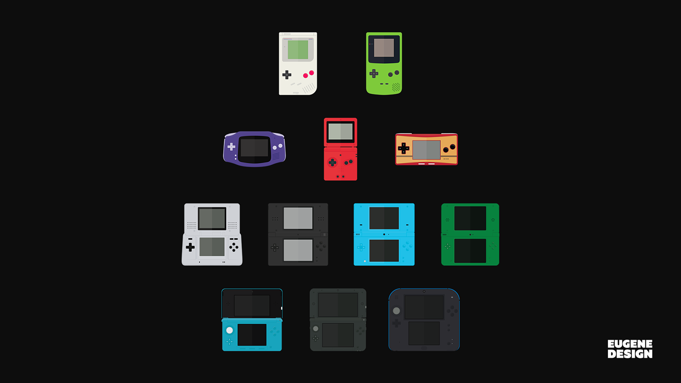 Nintendo icons flat icons HANDHELDS portable consoles consoles Icon nintendo icon free handheld