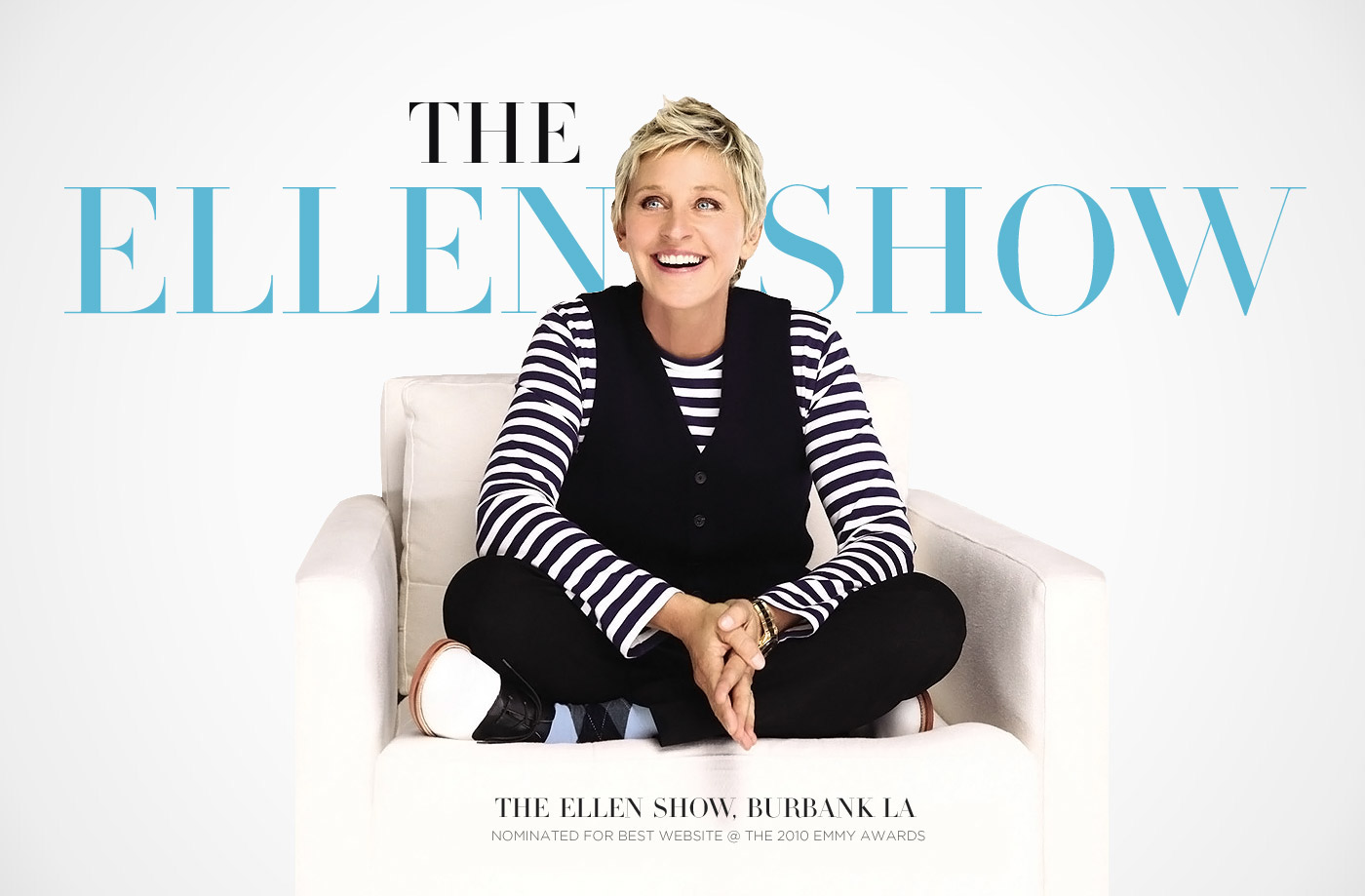 The Ellen Show Website, Warner Bros, Telepictures on Behance
