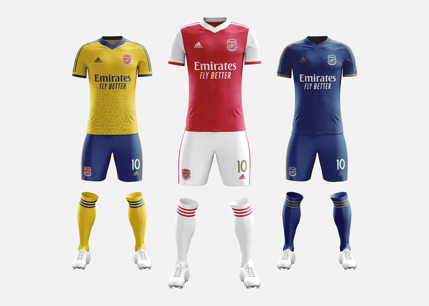 Arsenal Redesigned kits
